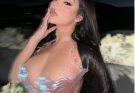 Demi Rose Brightens the Sea in the Dark with her Mermaid Suit