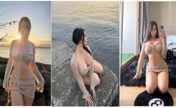 Rachelle Ruth Showcases her Physique Beneath the Waves